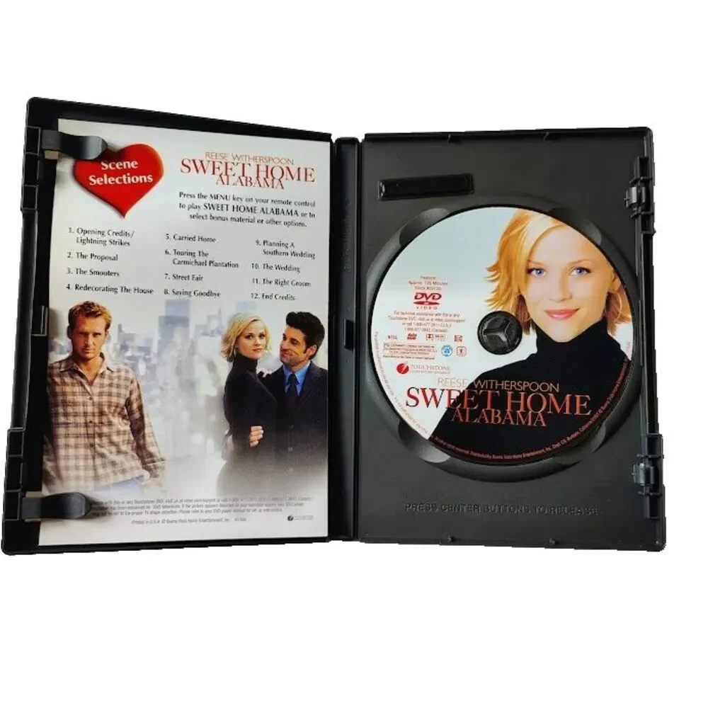 Sweet Home Alabama DVD 2002 Movie Reese Witherspoon Romantic Comedy PG 13 - Picture 3 of 3